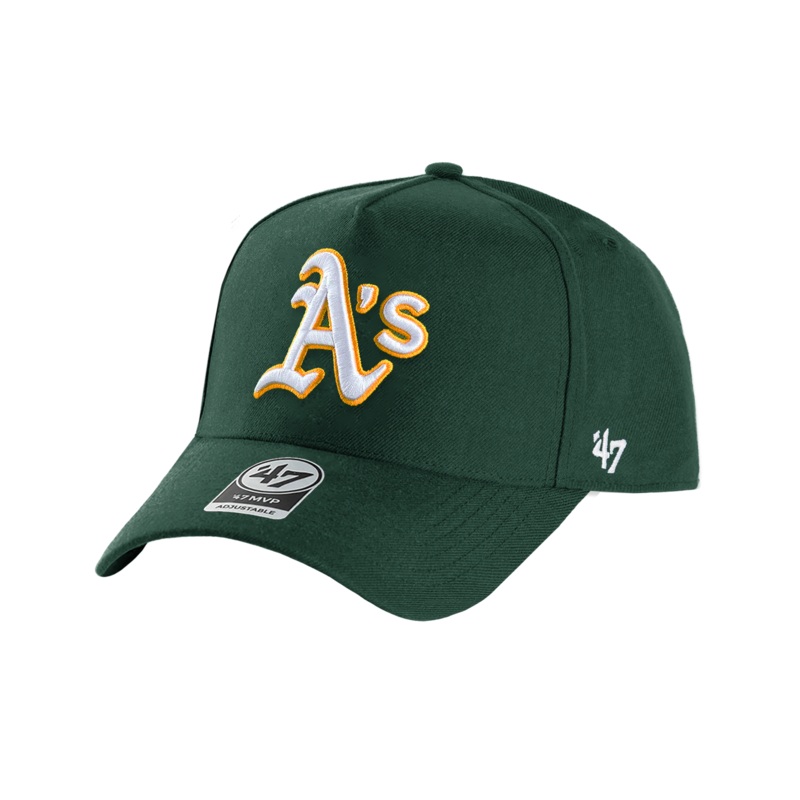 Athletics ’47 MLB Team MVP DT Snapback Hat – Green