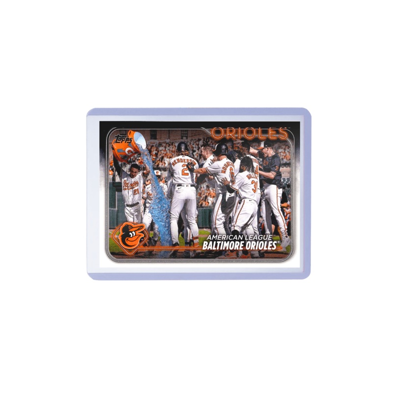 Baltimore Orioles Topps MLB Series 1 24 Team Card
