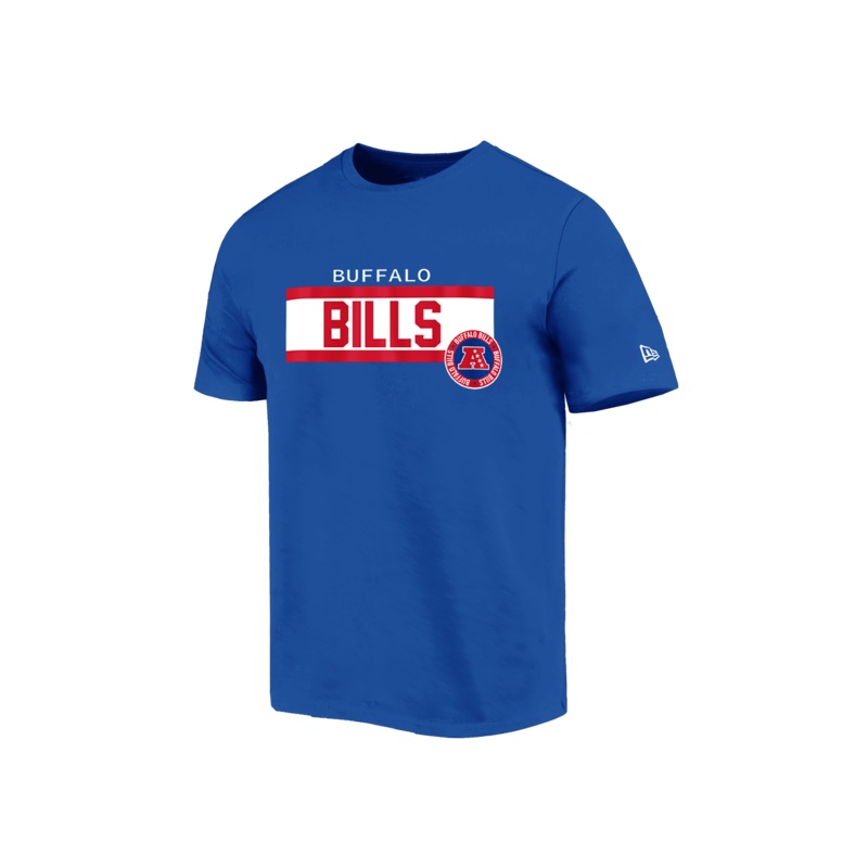 Buffalo Bills New Era NFL 24 Sideline T-Shirt – Blue