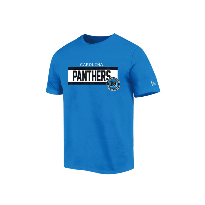 Carolina Panthers New Era NFL 24 Sideline T-Shirt – Blue