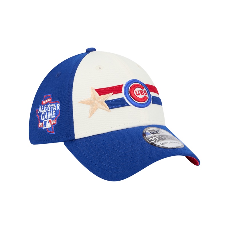 Chicago Cubs New Era MLB 24 All-Star Workout 39THIRTY Stretch-Fit Hat