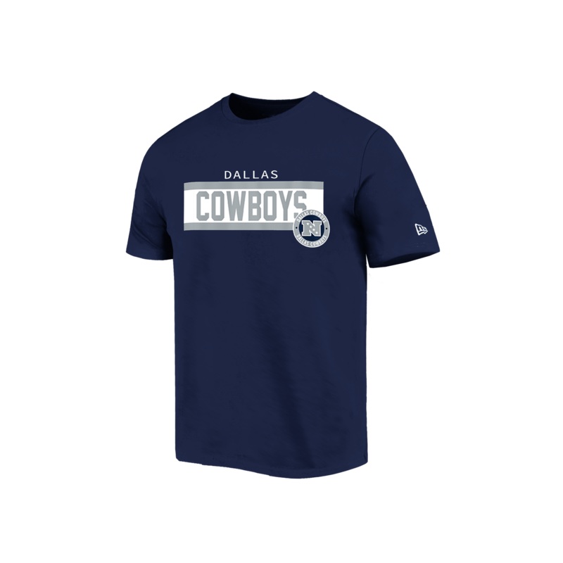 Dallas Cowboys New Era NFL 24 Sideline T-Shirt – Dark Navy