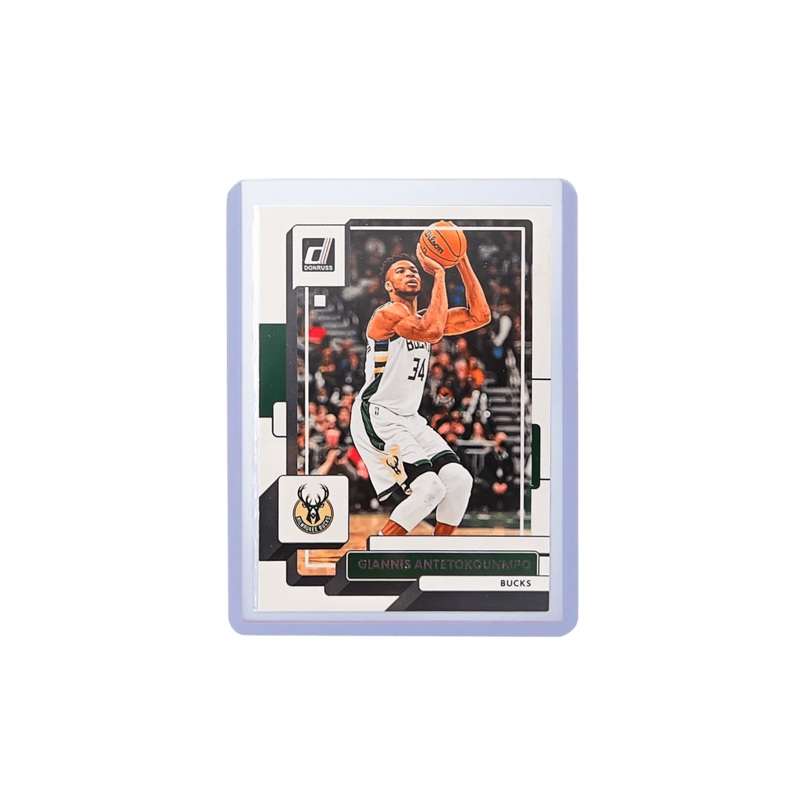 Giannis Antetokounmpo Milwaukee Bucks Panini NBA 22-23 Donruss 53 Base Card