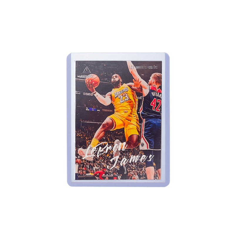 LeBron James Los Angeles Lakers Panini NBA 19-20 Luminance 162 Base Card