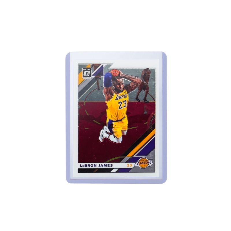 LeBron James Los Angeles Lakers Panini NBA 19-20 Optic 60 Base Card