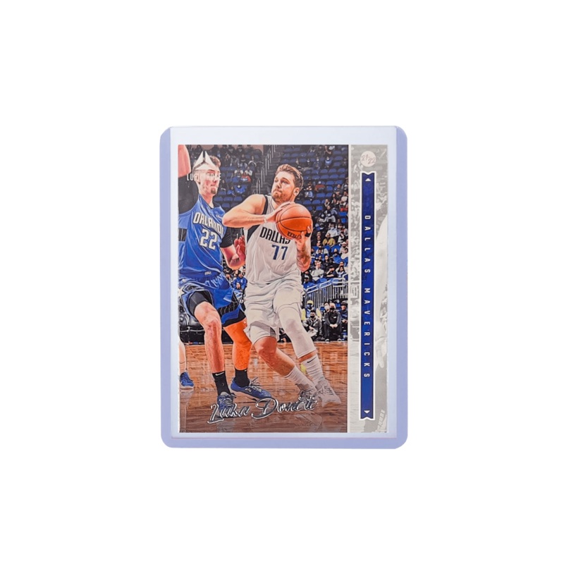 Luka Doncic Dallas Mavericks Panini NBA 21-22 Luminance 242 Base Card