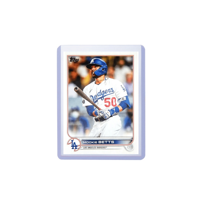 Mookie Betts Los Angeles Dodgers Topps MLB Series 1 22 Card