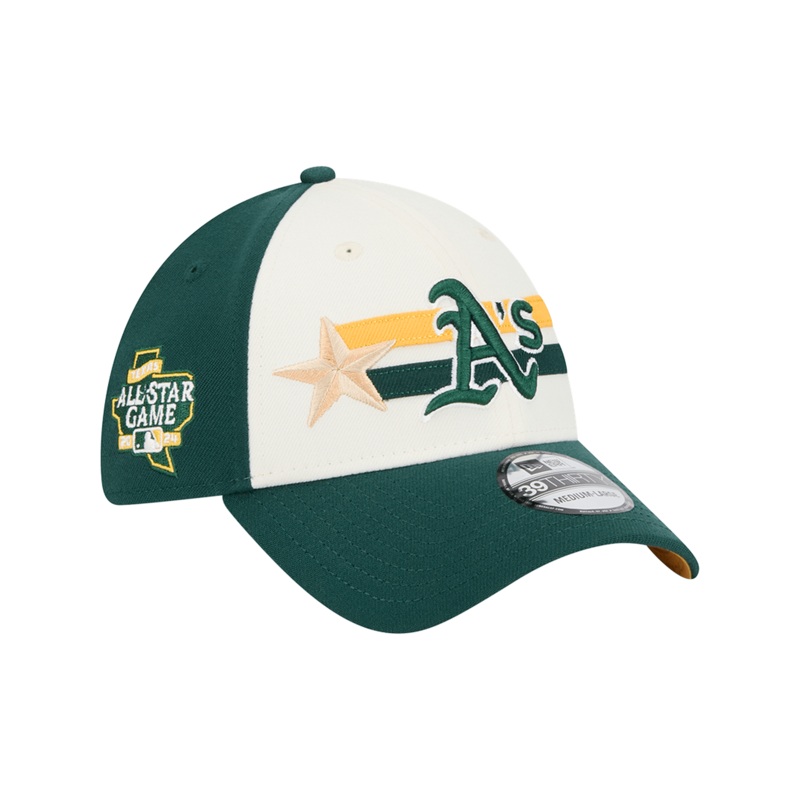 Oakland Athletics New Era MLB 24 All-Star Workout 39THIRTY Stretch-Fit Hat