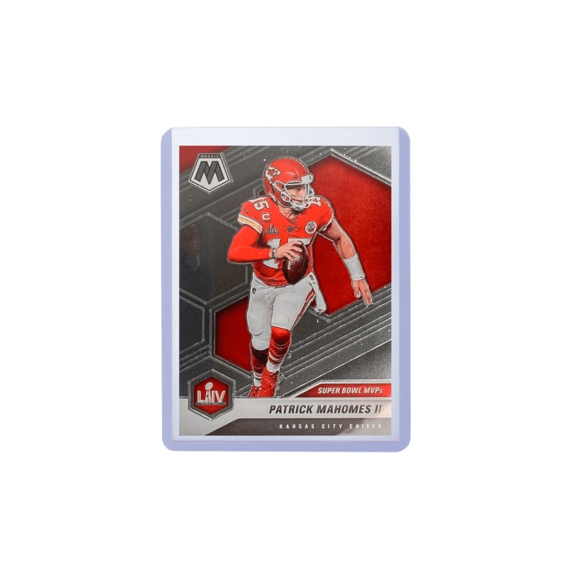 Patrick Mahomes Kansas City Chiefs Panini NFL 2021 Mosaic SB MVP 288 Card