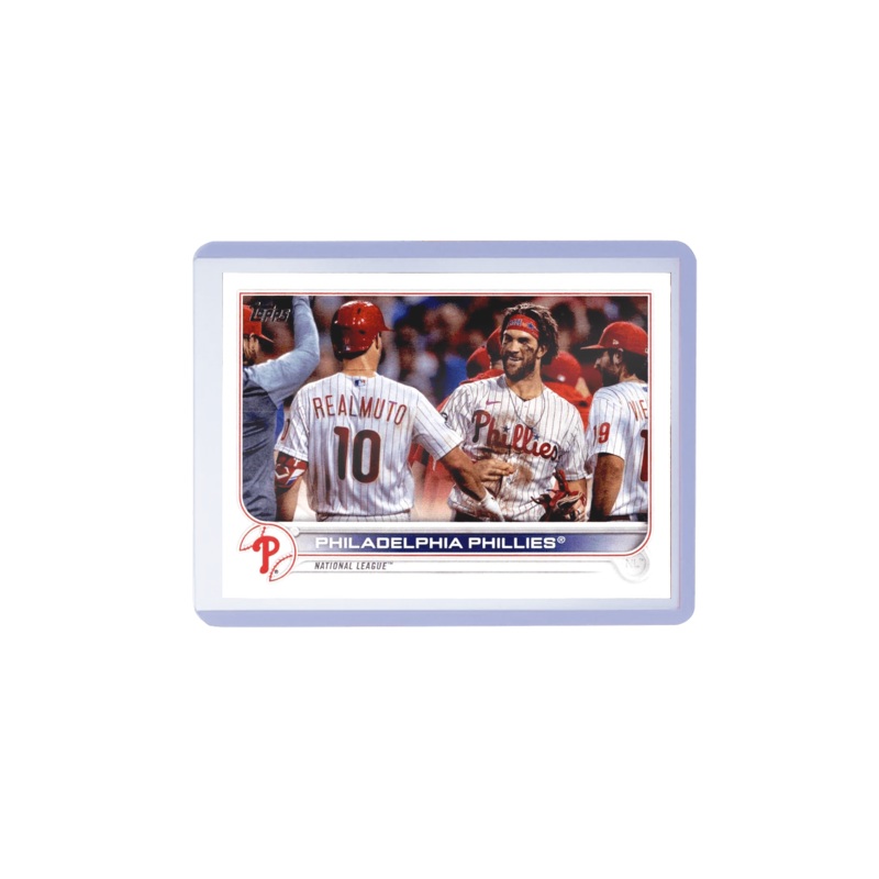 Philadelphia Phillies Topps MLB Series 1 22 Team Card