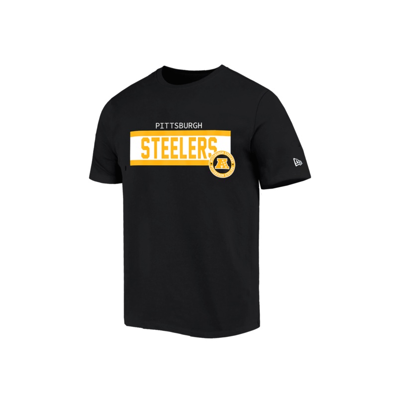 Pittsburgh Steelers New Era NFL 24 Sideline T-Shirt – Black