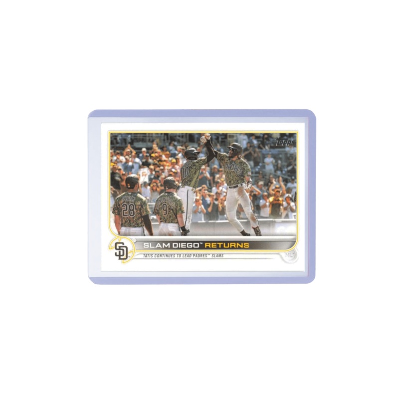 San Diego Padres Topps MLB Series 1 22 Slam Diego Card
