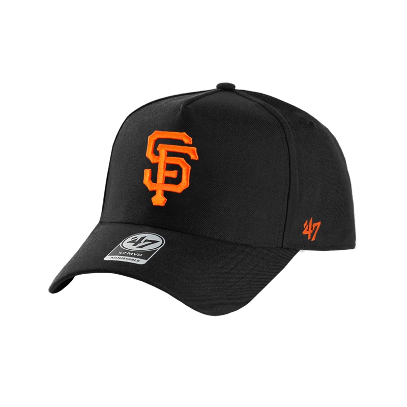 San Francisco Giants ’47 MLB Team MVP DT Snapback Hat – Black