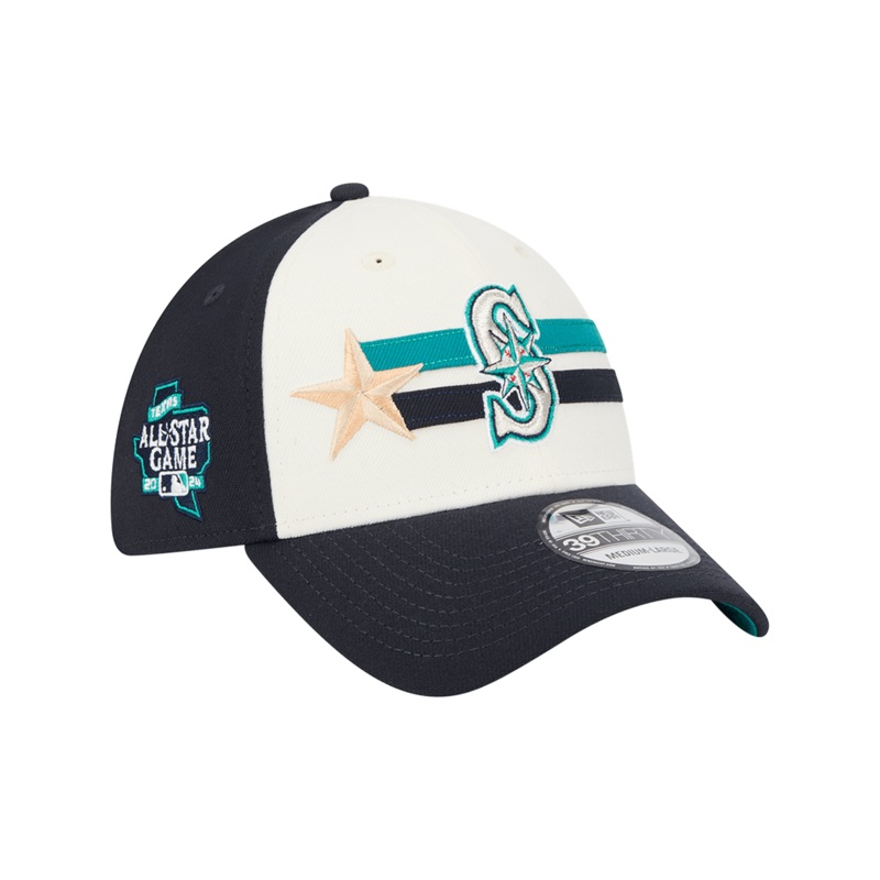 Seattle Mariners New Era MLB 24 All-Star Workout 39THIRTY Stretch-Fit Hat