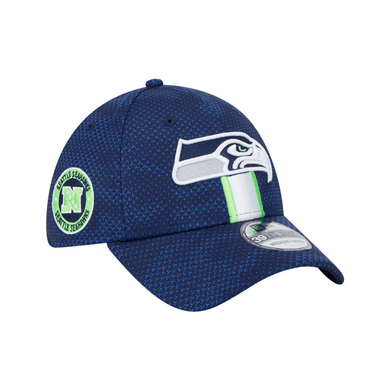 Seattle Seahawks New Era NFL 24 Sideline 39THIRTY Stretch-Fit Hat