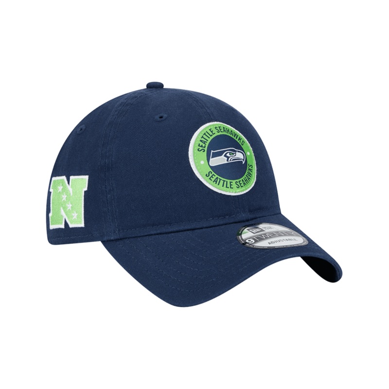 Seattle Seahawks New Era NFL 24 Sideline 9TWENTY Strapback Hat