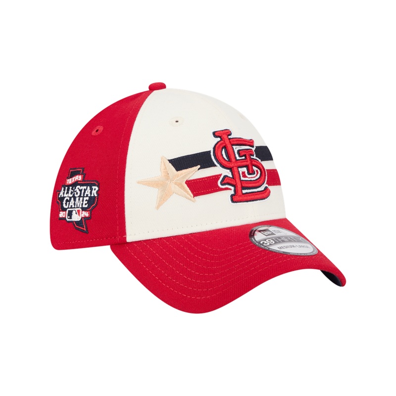 St Louis Cardinals New Era MLB 24 All-Star Workout 39THIRTY Stretch-Fit Hat