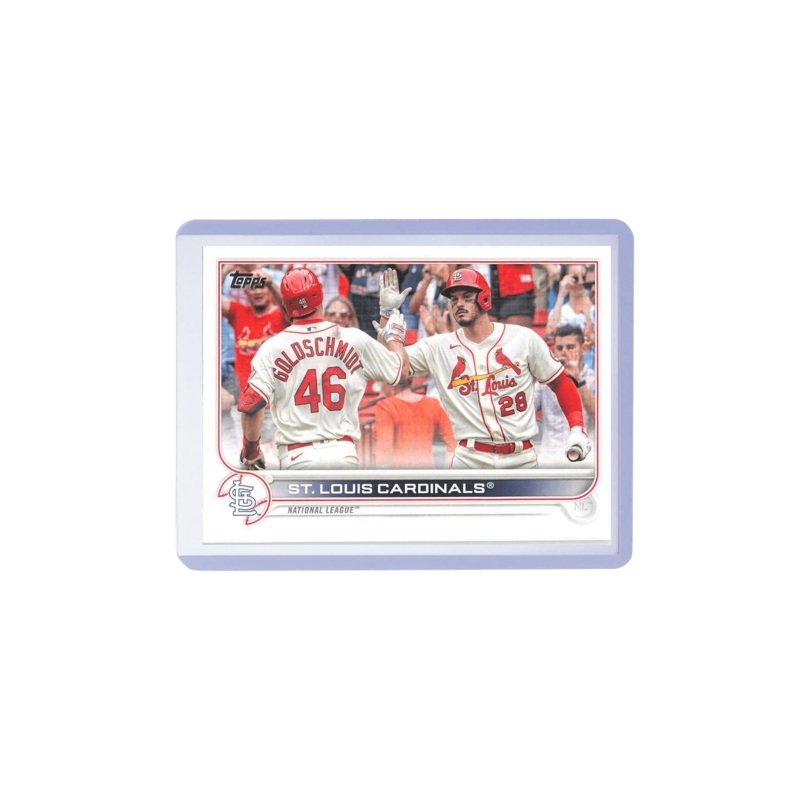 St Louis Cardinals Topps MLB Series 1 22 Team Card