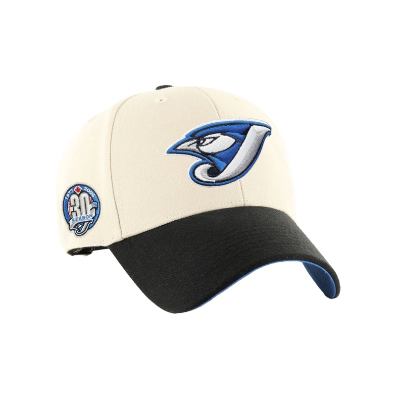 Toronto Blue Jays ’47 MLB 30th Season MVP Snapback Hat – Natural