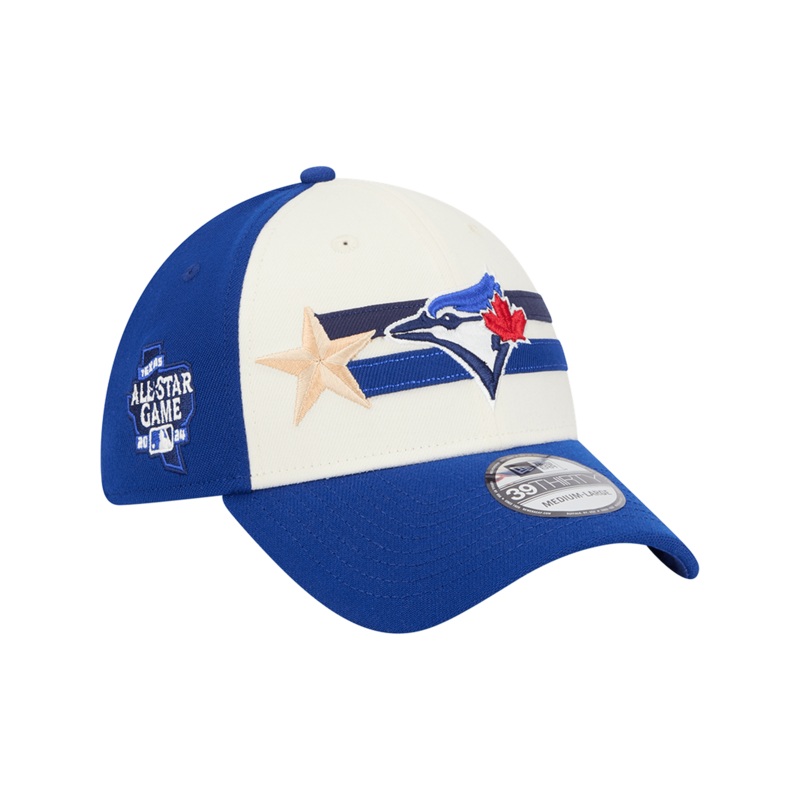Toronto Blue Jays New Era MLB 24 All-Star Workout 39THIRTY Stretch-Fit Hat