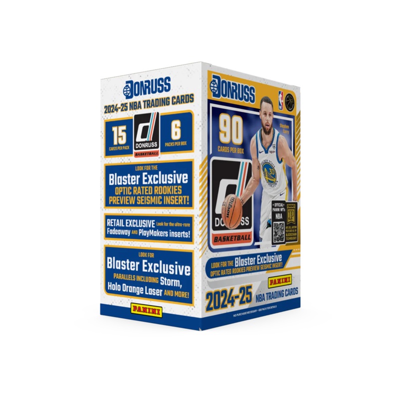 2024-25 NBA Panini Donruss Basketball Trading Card Blaster Box