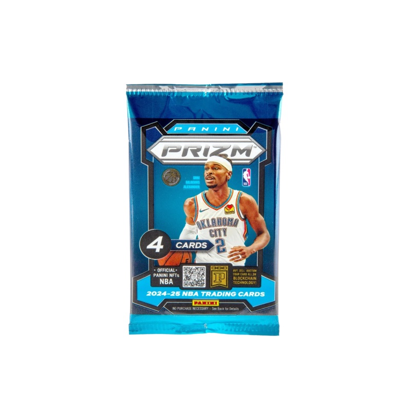 2024-25 NBA Panini Prizm Basketball Trading Card Booster Pack