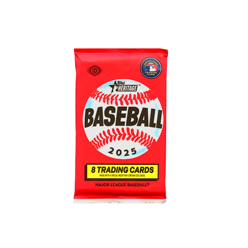 2025 Topps MLB Heritage Baseball Trading Card Mega Pack