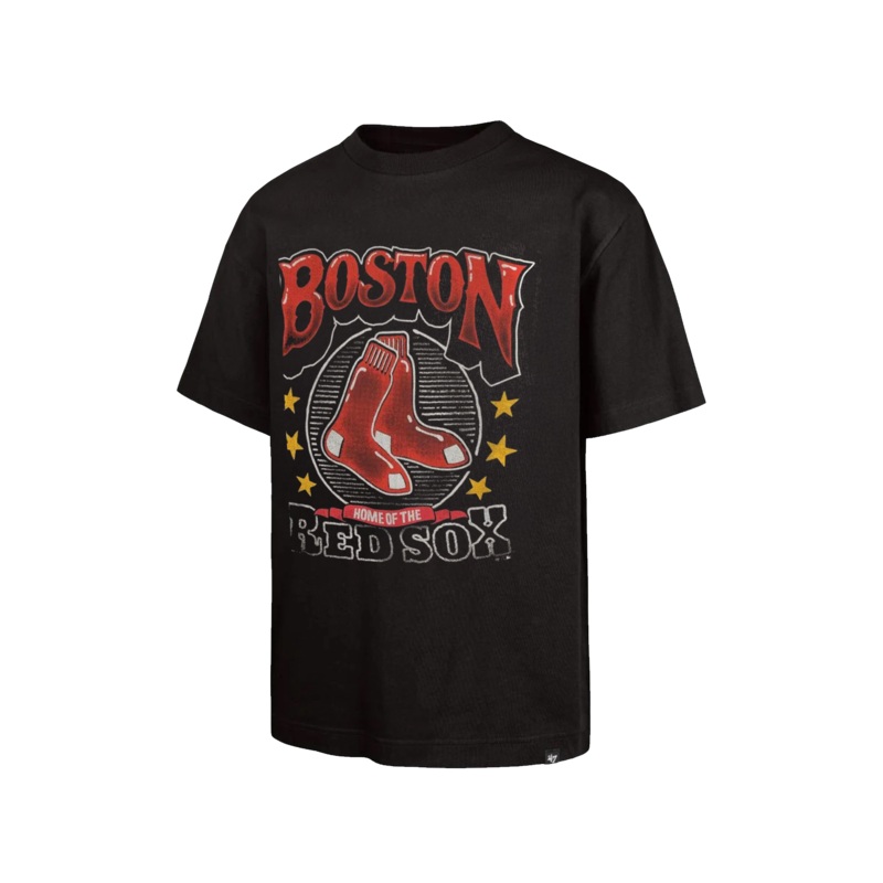 Boston Red Sox ’47 MLB Throwback Vintage Foundation T-Shirt – Carbonite