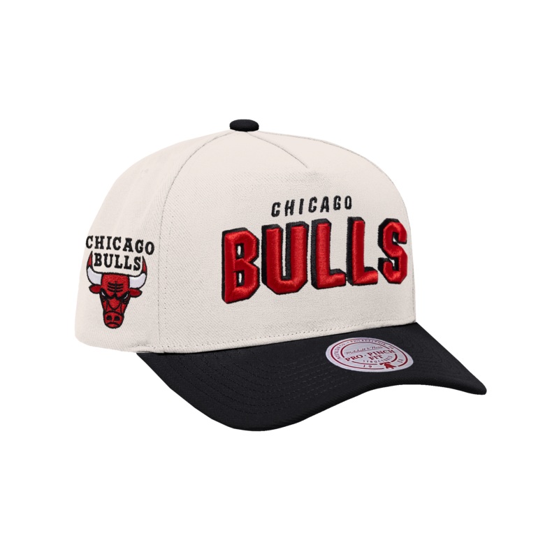 Chicago Bulls Mitchell & Ness NBA HWC Draft Day Pro Pinch Snapback Hat