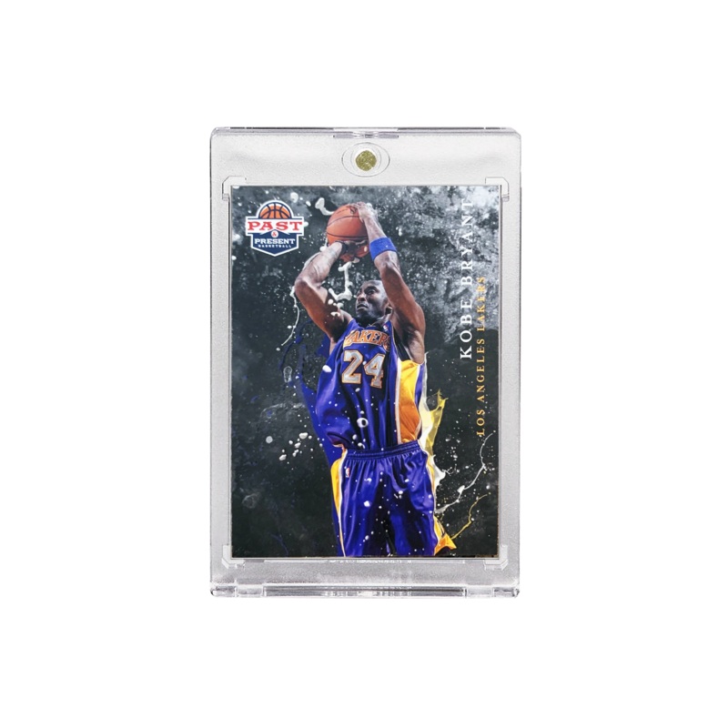 Kobe Bryant Los Angeles Lakers Panini NBA Past Present Raining 3’s Card
