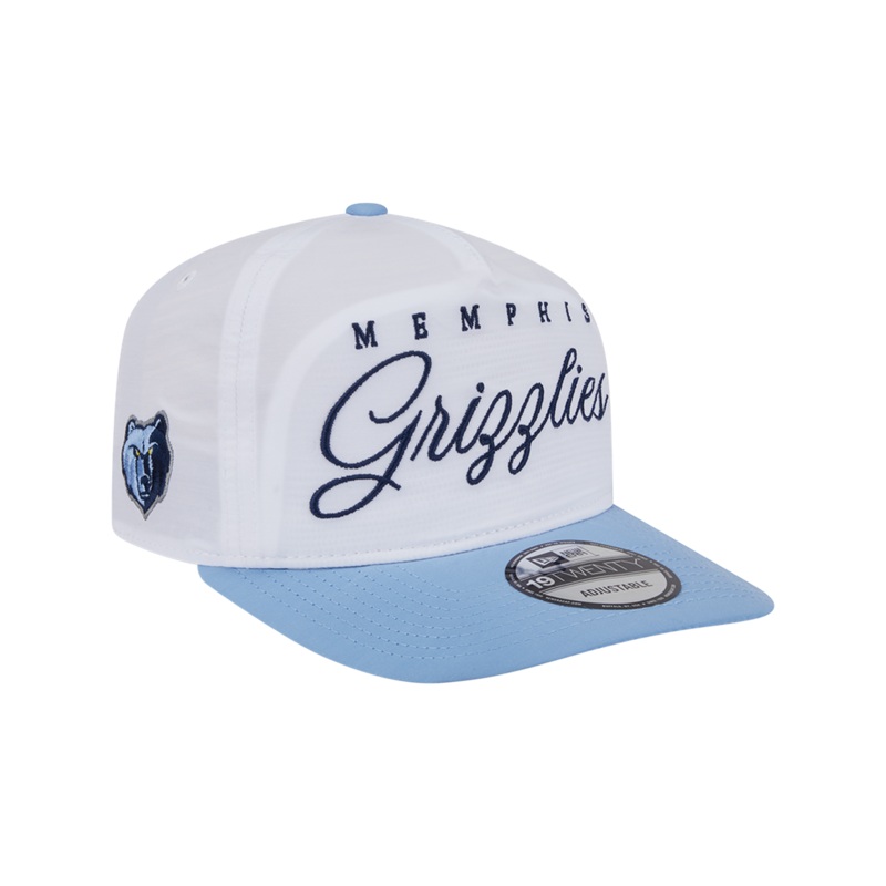 Memphis Grizzlies New Era NBA 25 Draft 19TWENTY A-Frame Pre-Curved Hat – White