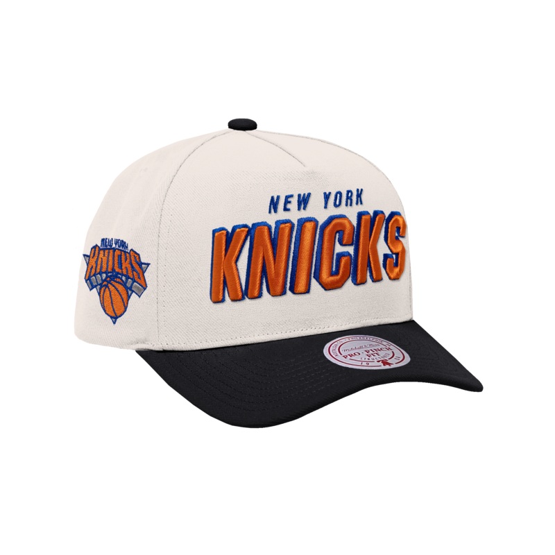 New York Knicks Mitchell & Ness NBA HWC Draft Day Pro Pinch Snapback Hat