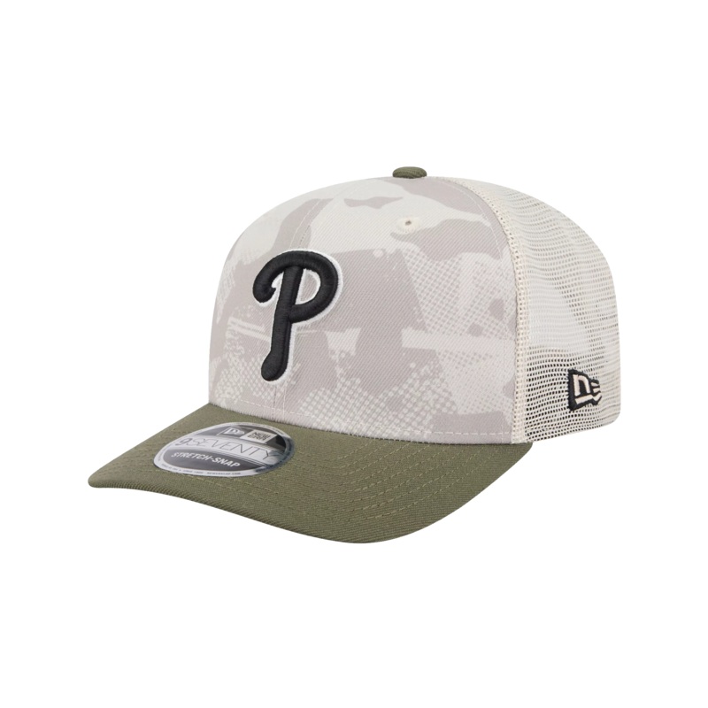 Philadelphia Phillies New Era MLB Armed Forces 2025 9SEVENTY Stretch-Snapback Hat