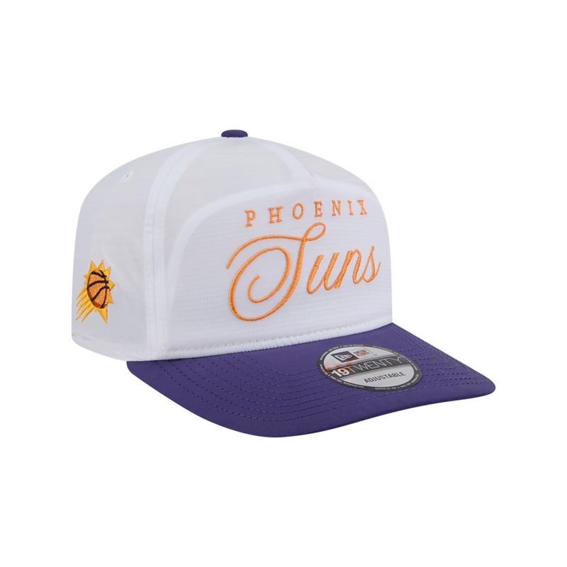 Phoenix Suns New Era NBA 25 Draft 19TWENTY A-Frame Pre-Curved Hat – White