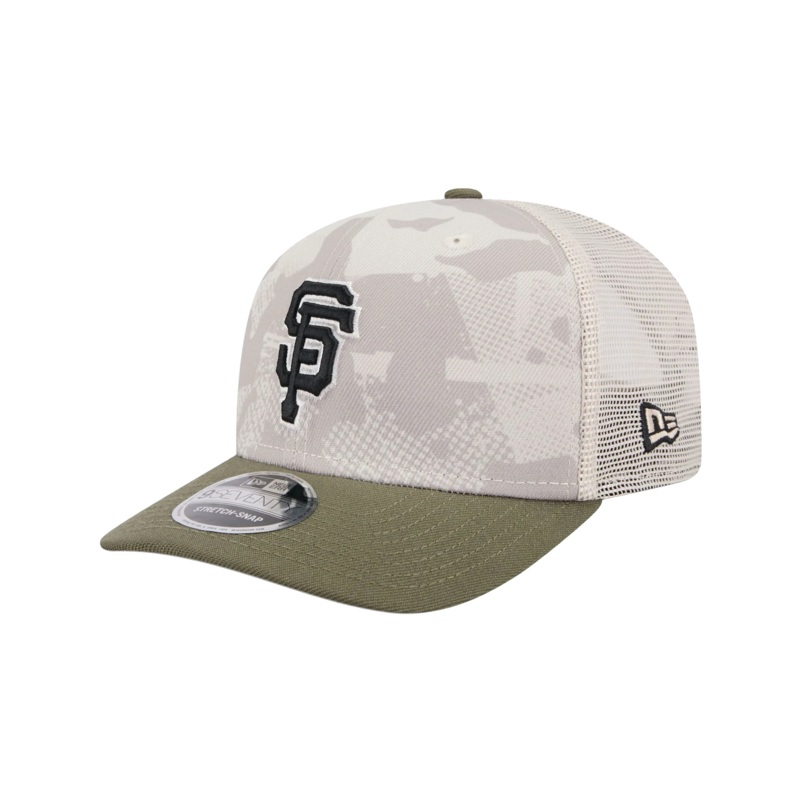 San Francisco Giants New Era MLB Armed Forces 2025 9SEVENTY Stretch-Snapback Hat