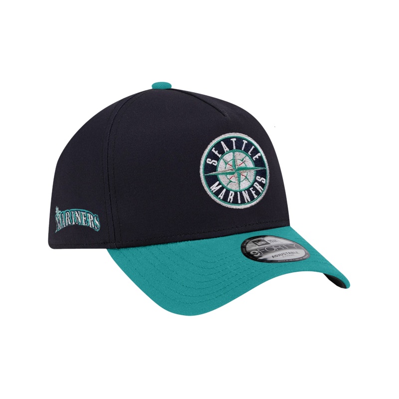 Seattle Mariners New Era MLB Team Alt 9FORTY A-Frame Snapback Hat – Navy