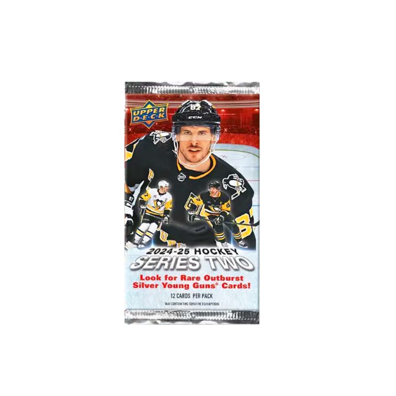 Upper Deck NHL 24-25 Series 2 Mega Trading Card Pack