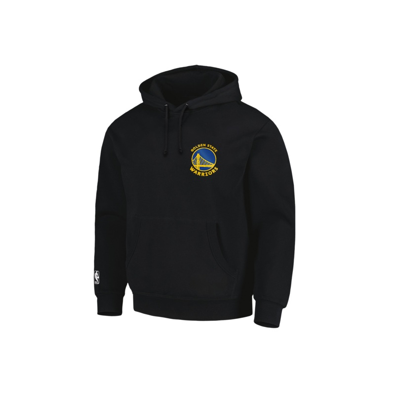 Youths Golden State Warriors NBA Essentials Clarkdale Hoodie Jumper – Black